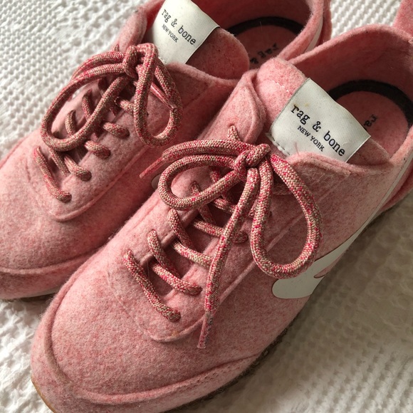 Rag & Bone Pink Running Shoes - Picture 2 of 4